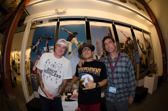 Jeff Grosso, Christian Hosoi and Lance Mountain