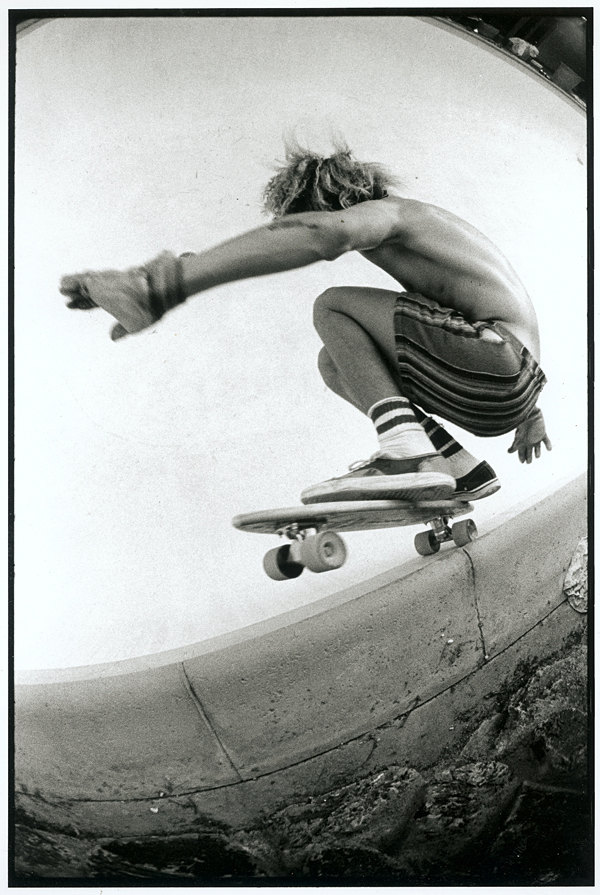 Craig Stecyk's TA Skateboarder interview photograph